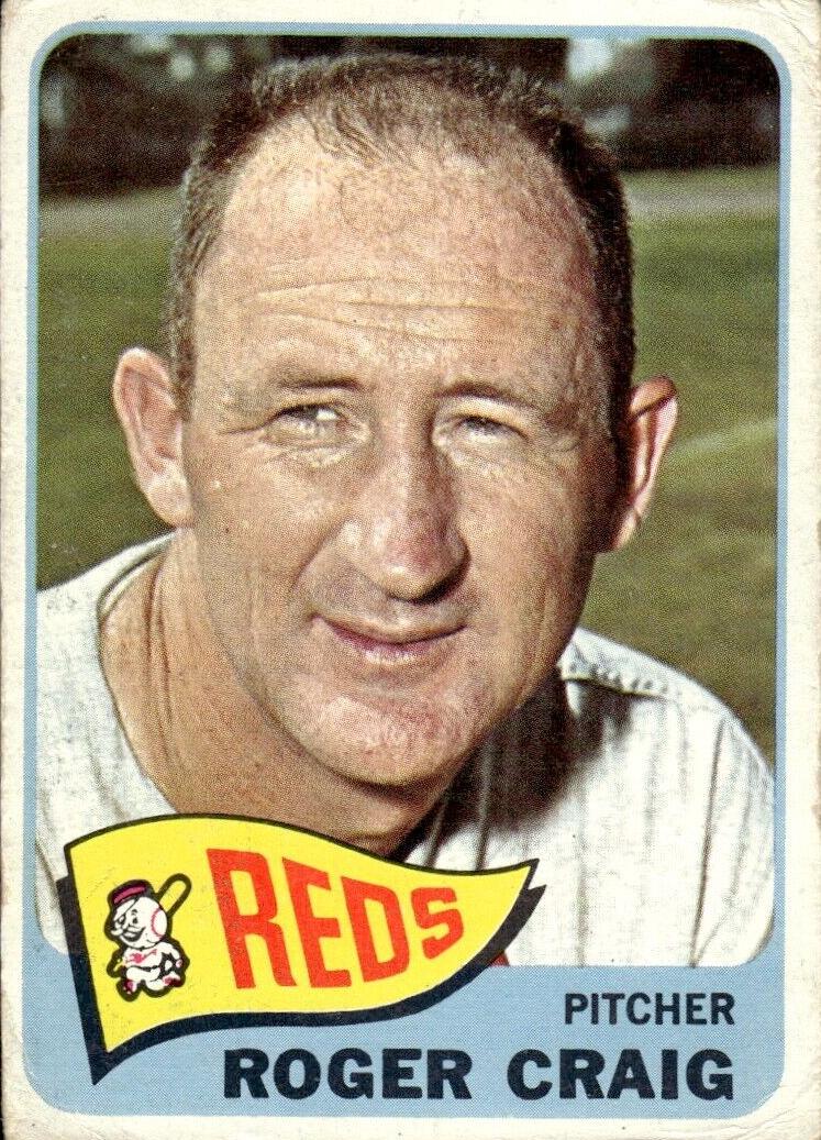 1965 Topps Baseball Roger Craig #411 PSA 7.5