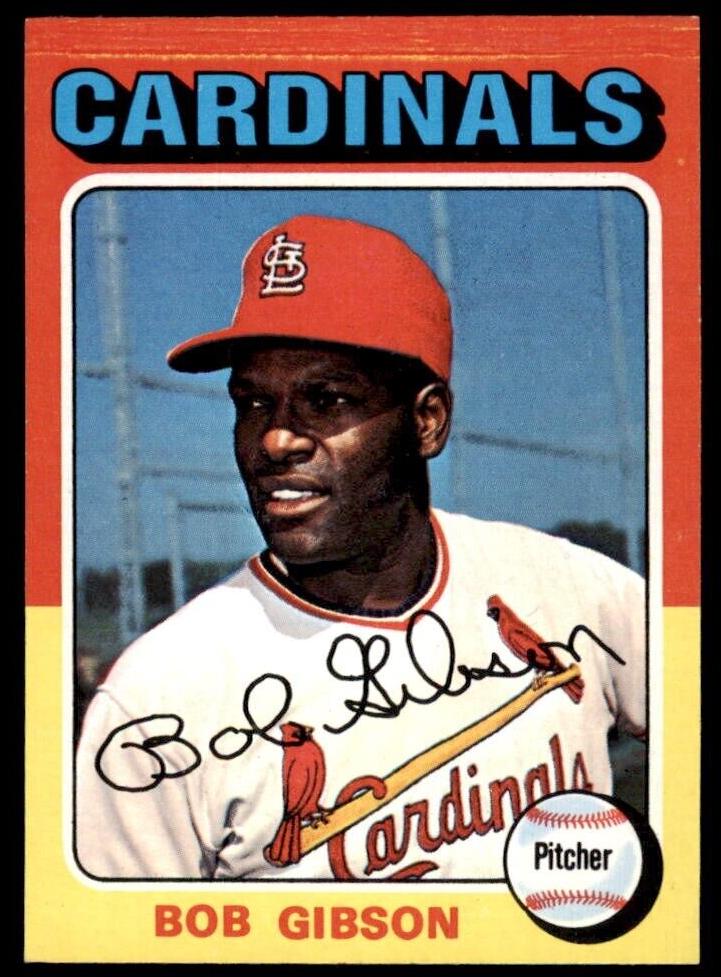 1975 Topps Mini Baseball Bob Gibson #150 PSA 4