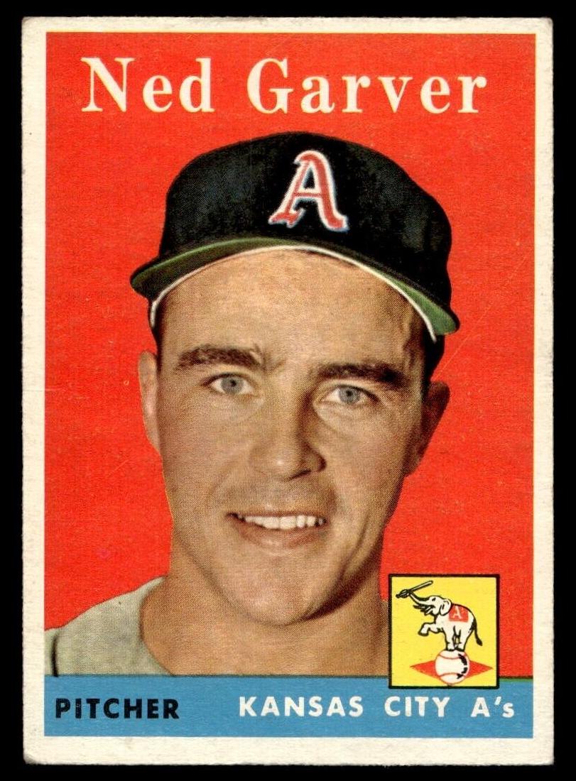 1958 Topps Baseball Ned Garver #292 PSA 6.5