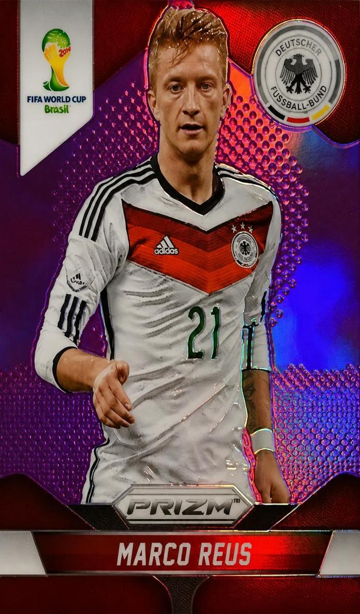 2014 Panini Prizm World Cup Soccer Purple Marco Reus #91