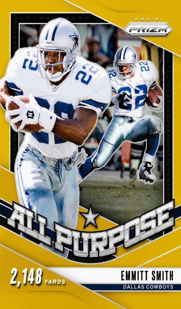 2024 Panini Prizm Football Gold Emmitt Smith #17