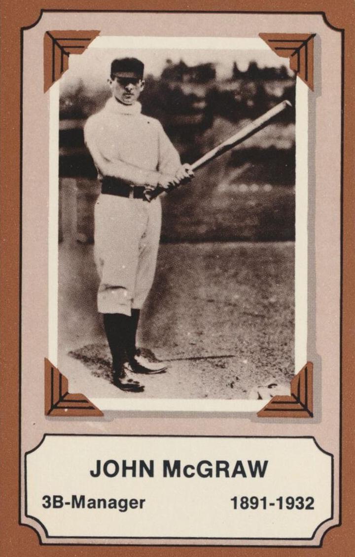 1975 Fleer Pioneers of Baseball John McGraw #15