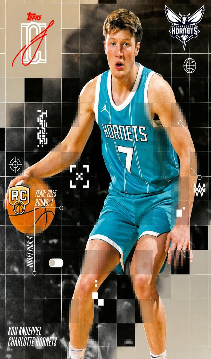 2025 Topps Signature Class Basketball Kon Knueppel #AF-4