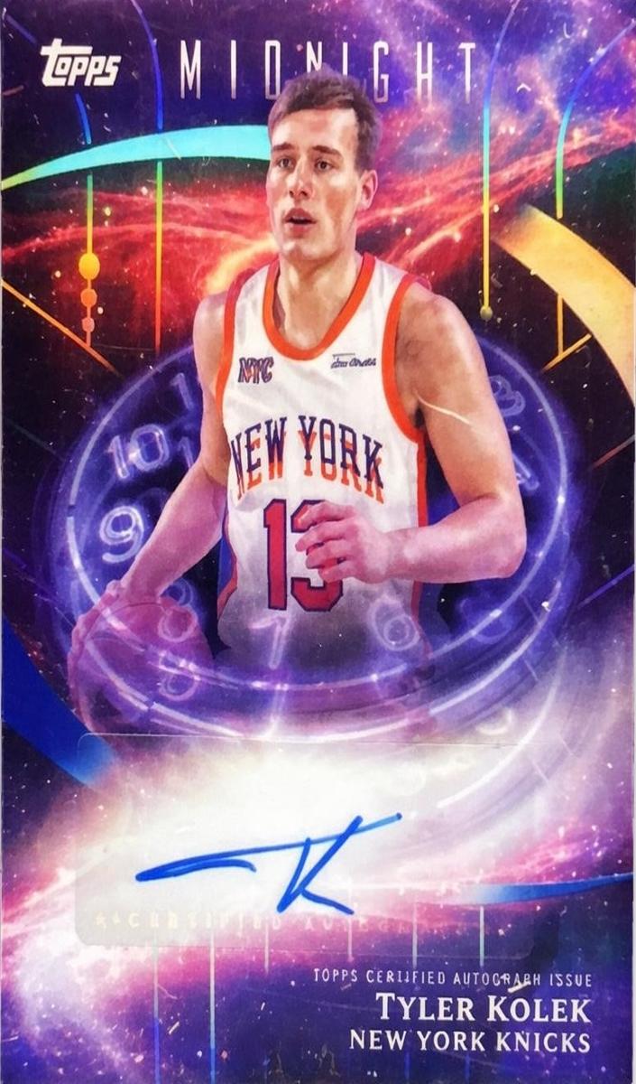 2025 Topps Midnight Basketball Tyler Kolek #SM-TK