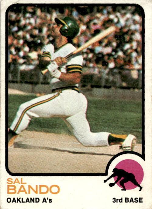 1973 Topps Baseball Sal Bando #155 PSA 10