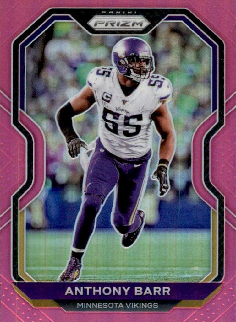 2020 Panini Prizm Football Pink Prizm Anthony Barr #221