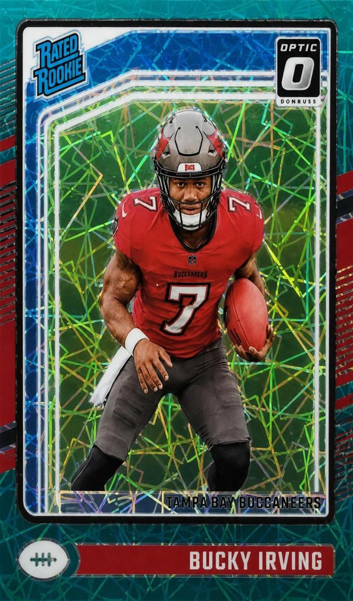 2024 Donruss Optic Football Teal Velocity Bucky Irving #216