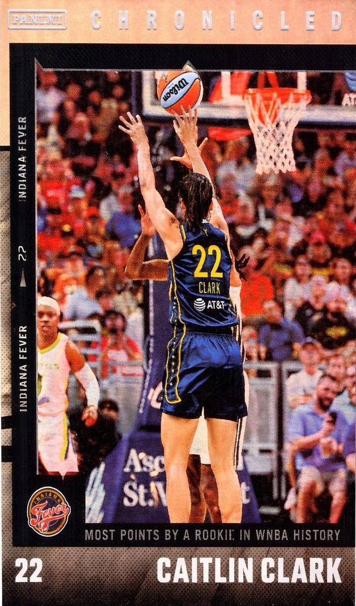 2025 Panini Caitlin Clark Chronicled Basketball Holo Caitlin Clark #12