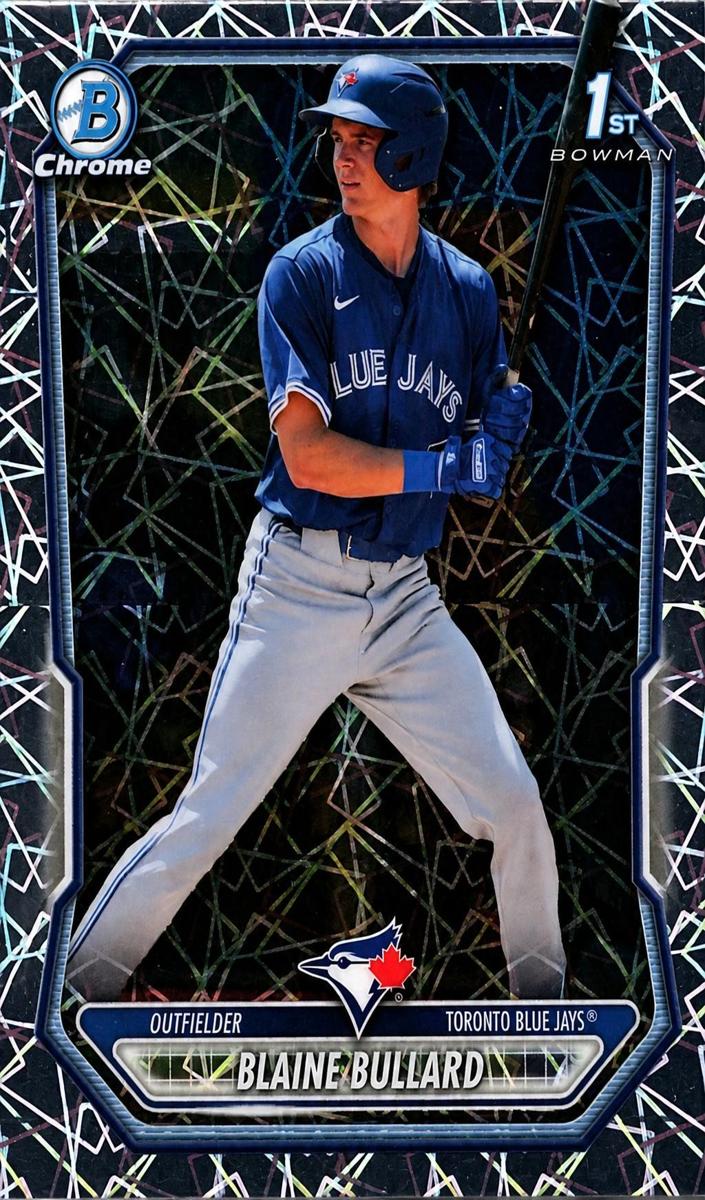 2026 Bowman Baseball Lazer Refractor Blaine Bullard #BCP-18
