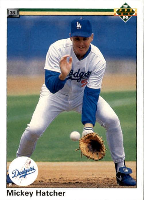 1990 Upper Deck Baseball Mickey Hatcher #283