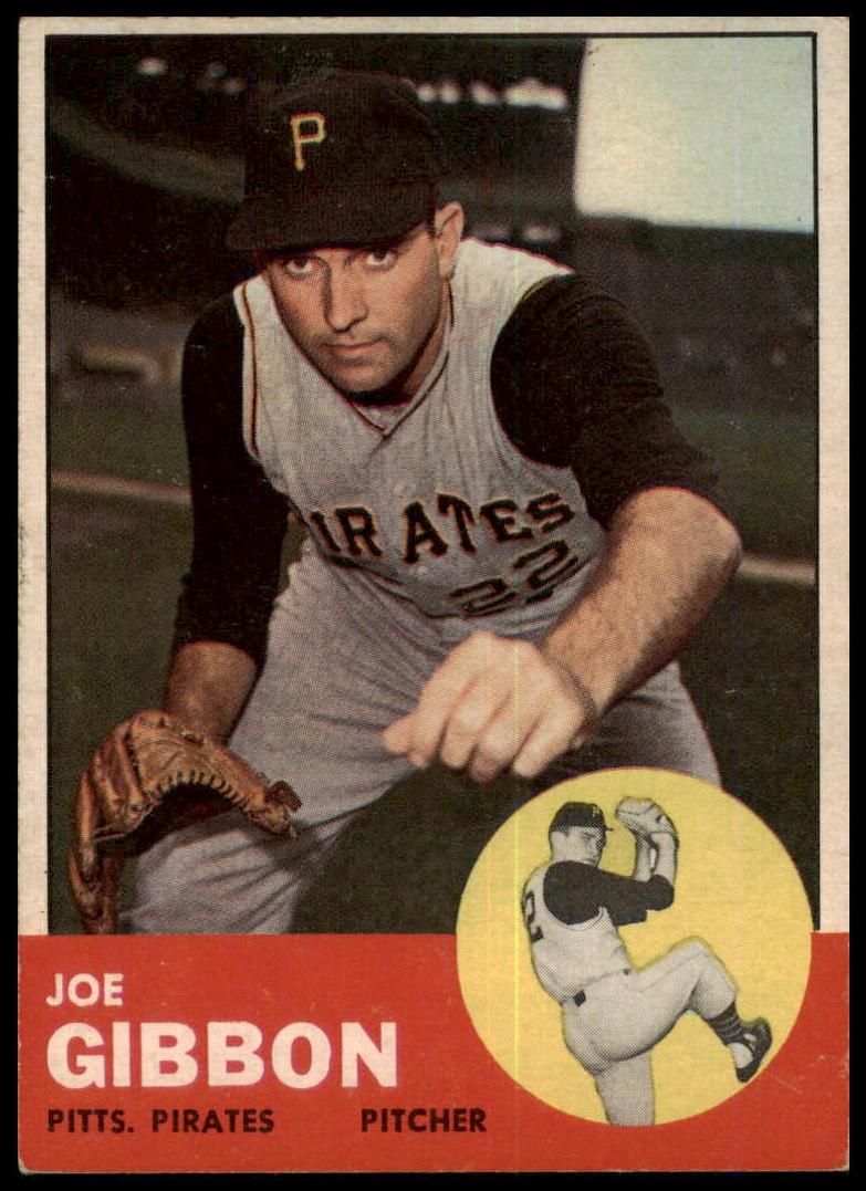 1963 Topps Baseball Joe Gibbon #101