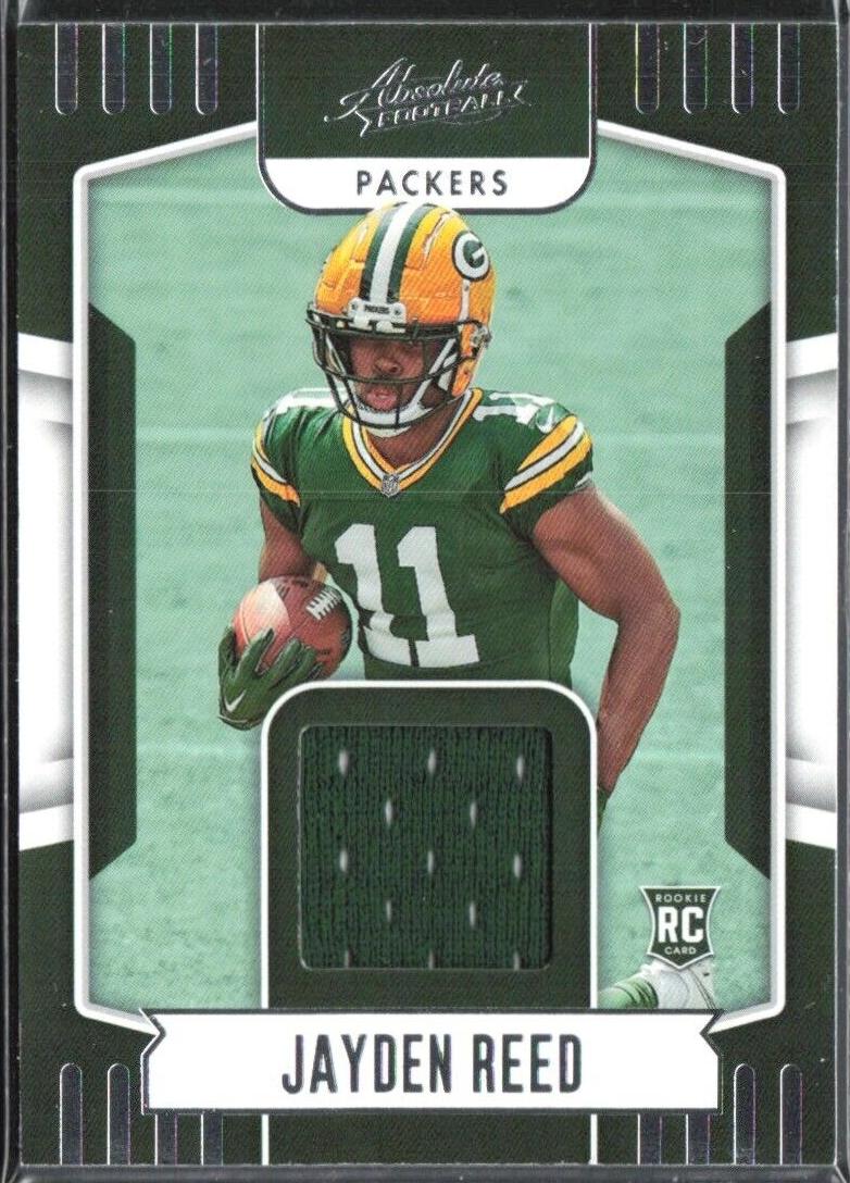 2023 Panini Absolute Football Jayden Reed #ARM-15 PSA 5.5