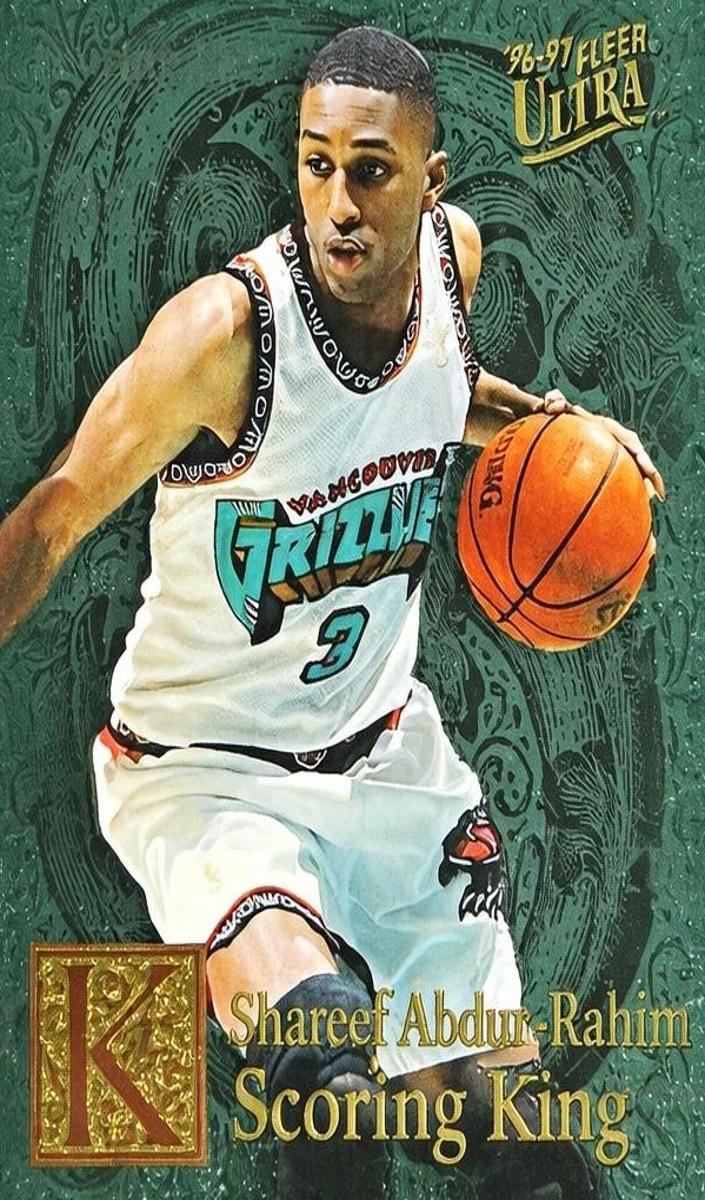 1996 Fleer Ultra Basketball Plus Shareef Abdur-Rahim #28 PSA 8