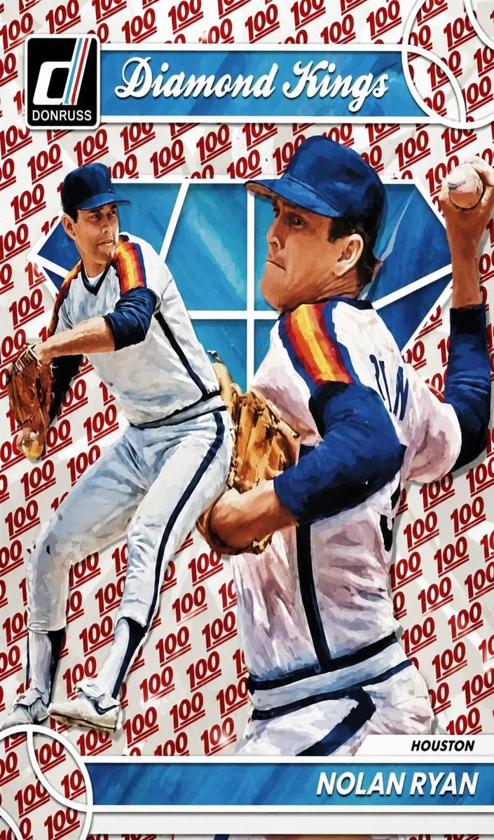 2023 Panini Donruss Baseball One Hundred Nolan Ryan #10