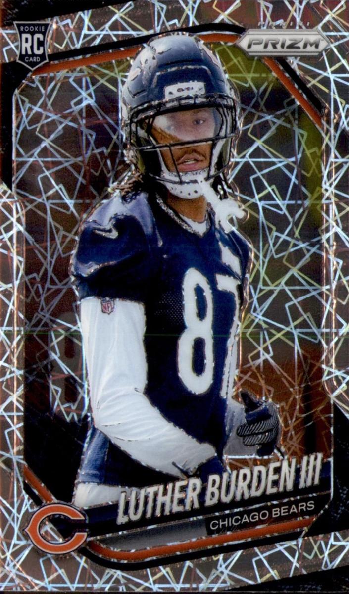 2025 Panini Prizm Football Lazer Luther Burden III #331 PSA 10