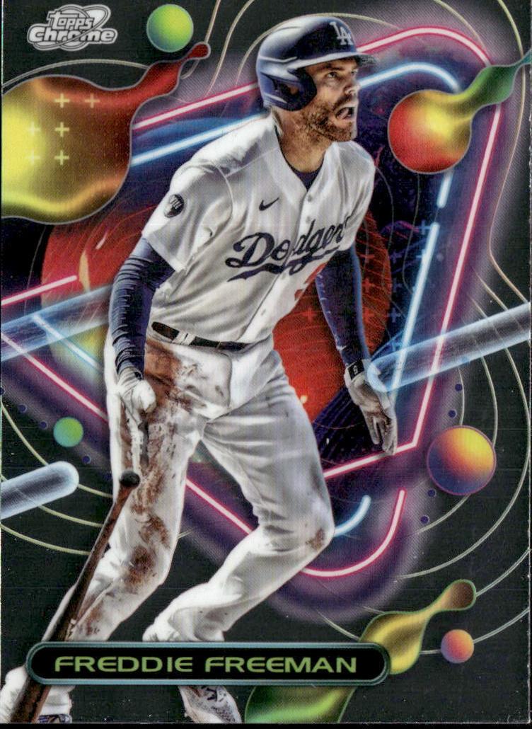 2023 Topps Cosmic Chrome Baseball Freddie Freeman #143