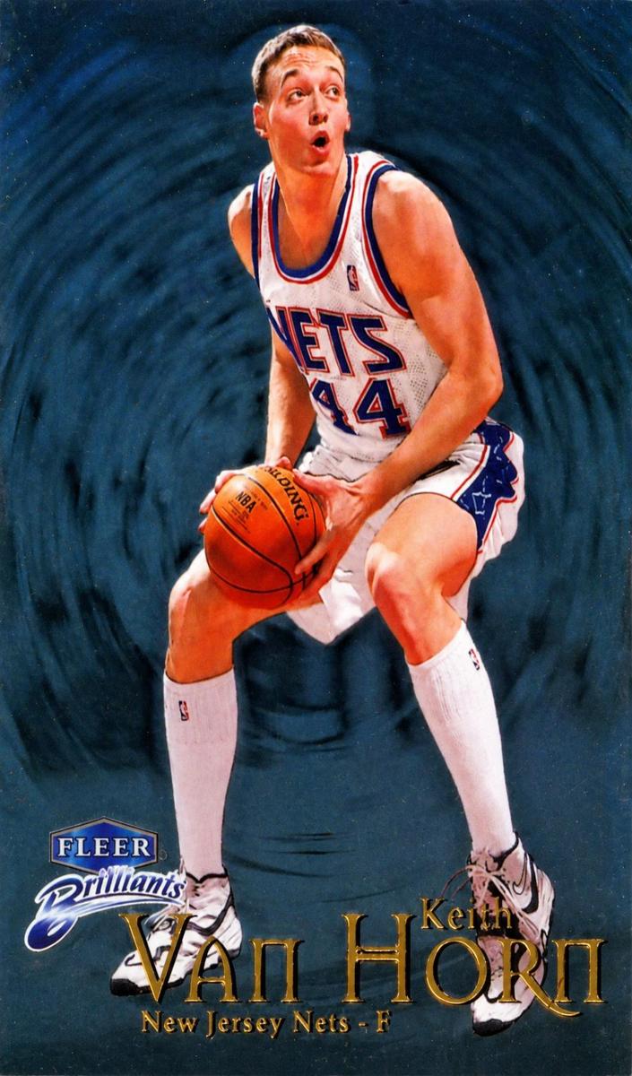 1998 Fleer Brilliants Basketball Keith Van Horn #90