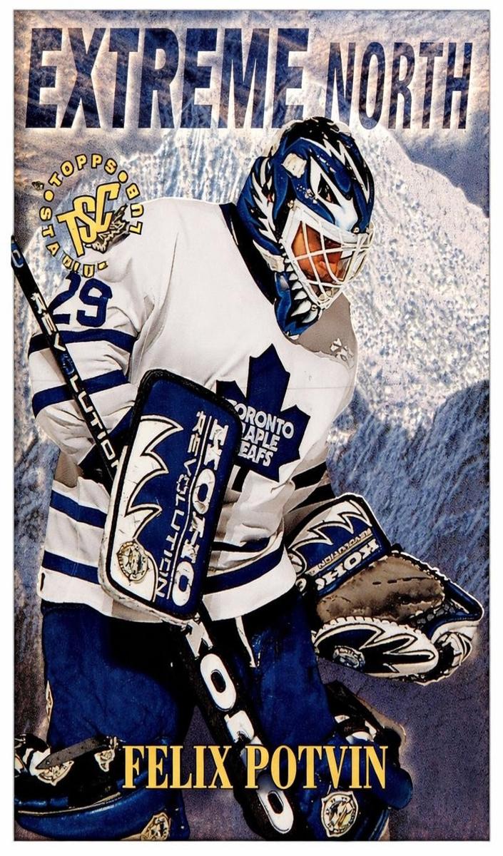 1995 Topps Stadium Club Hockey Felix Potvin #3EN