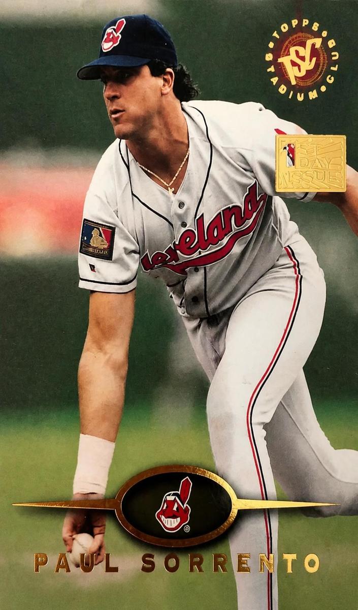1995 Topps Stadium Club Baseball Paul Sorrento #220