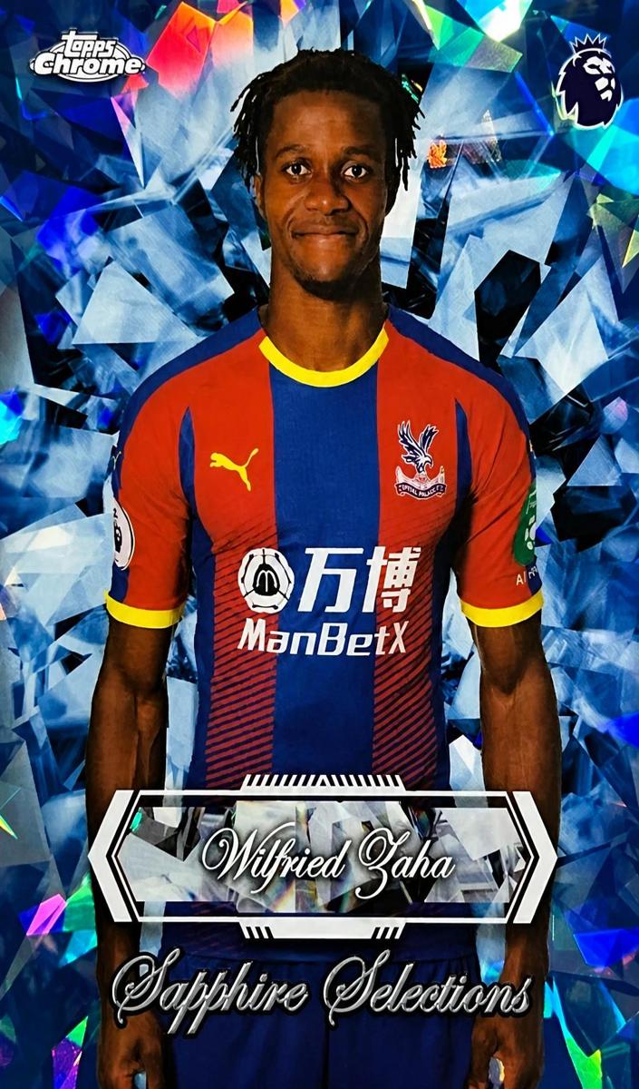 2025 Topps Chrome Sapphire MLS Soccer Wilfried Zaha #SS-1