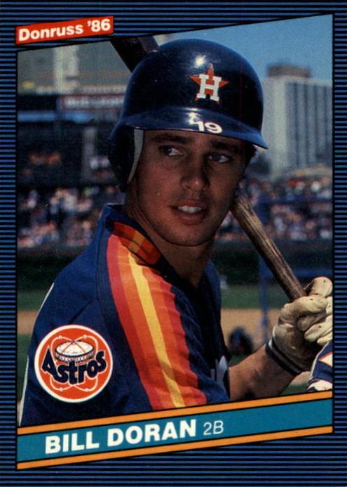 1986 Donruss Baseball Bill Doran #10