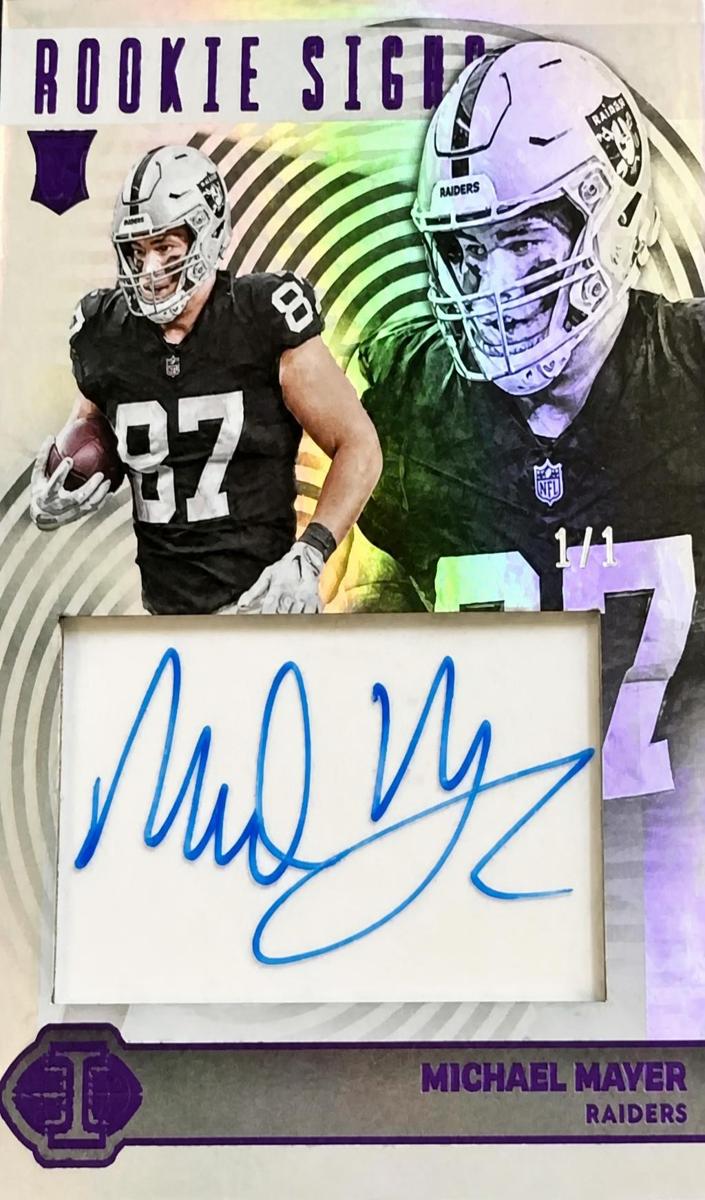 2023 Panini Illusions Football Michael Mayer #RS-MMA