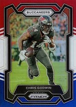 2023 Panini Prizm Football Red White Blue Chris Godwin #277
