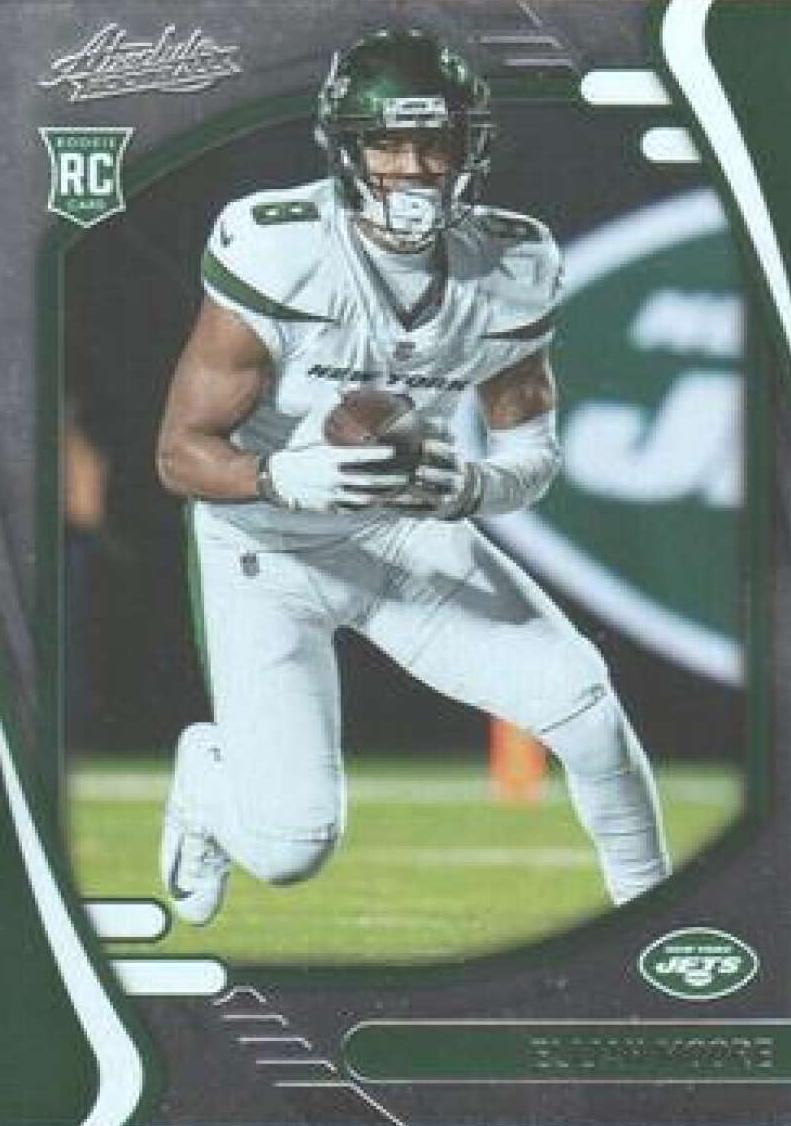 2021 Panini Absolute Football Elijah Moore #114 SGC 10