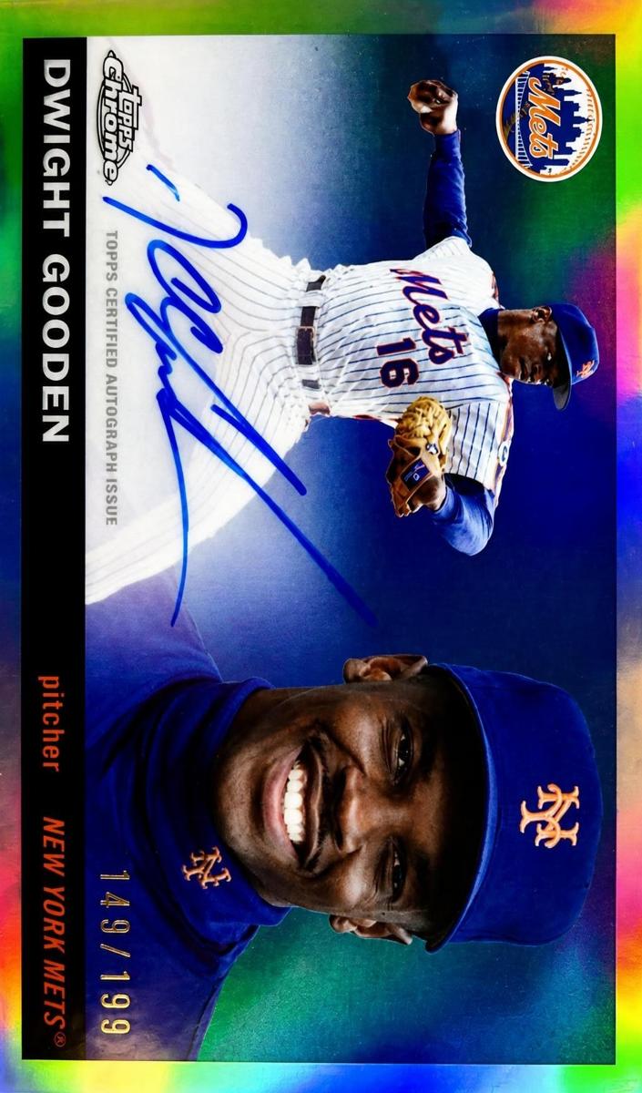 2025 Topps Chrome Platinum Baseball Refractor Dwight Gooden #CPA-DG