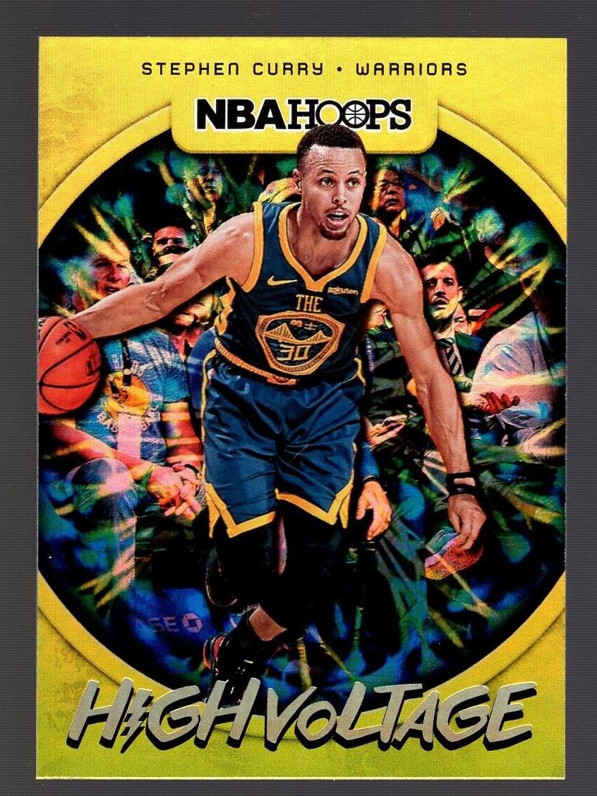 2019 Panini Hoops Basketball Stephen Curry #10 PSA 9