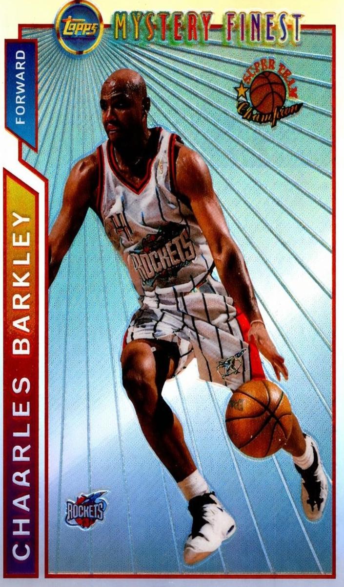 1996 Topps Basketball Bordered Refractor Charles Barkley #M21