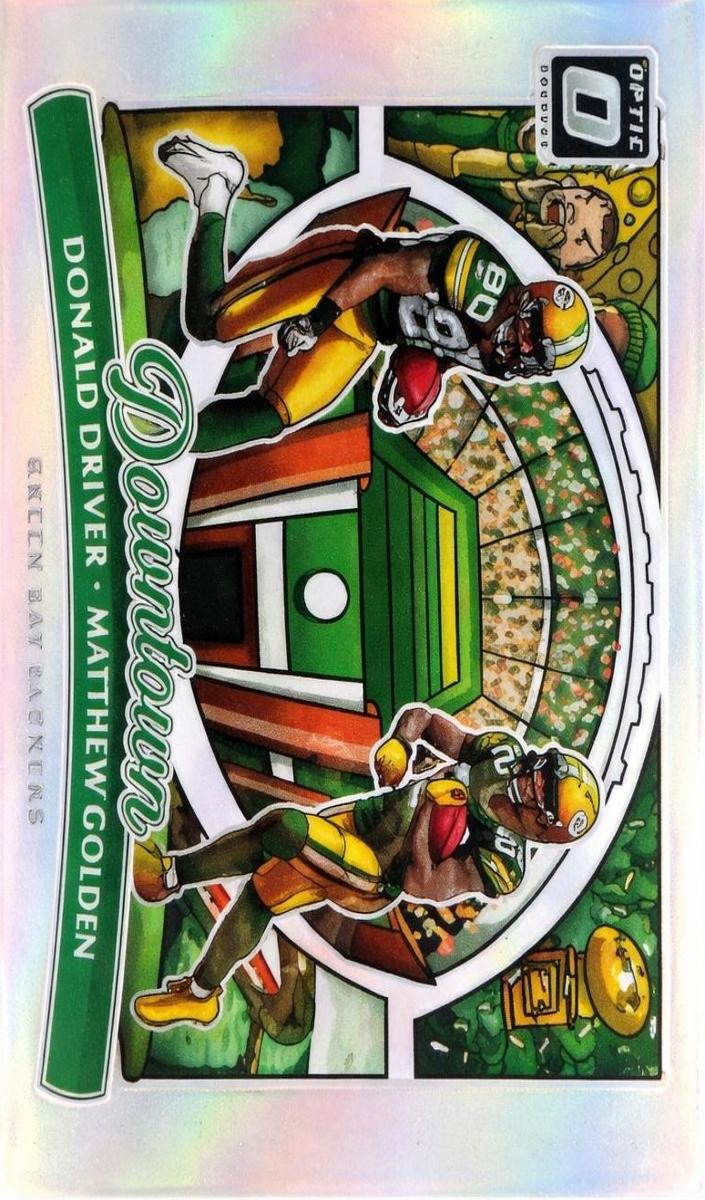 2025 Donruss Optic Football Donald Driver #8 PSA 8