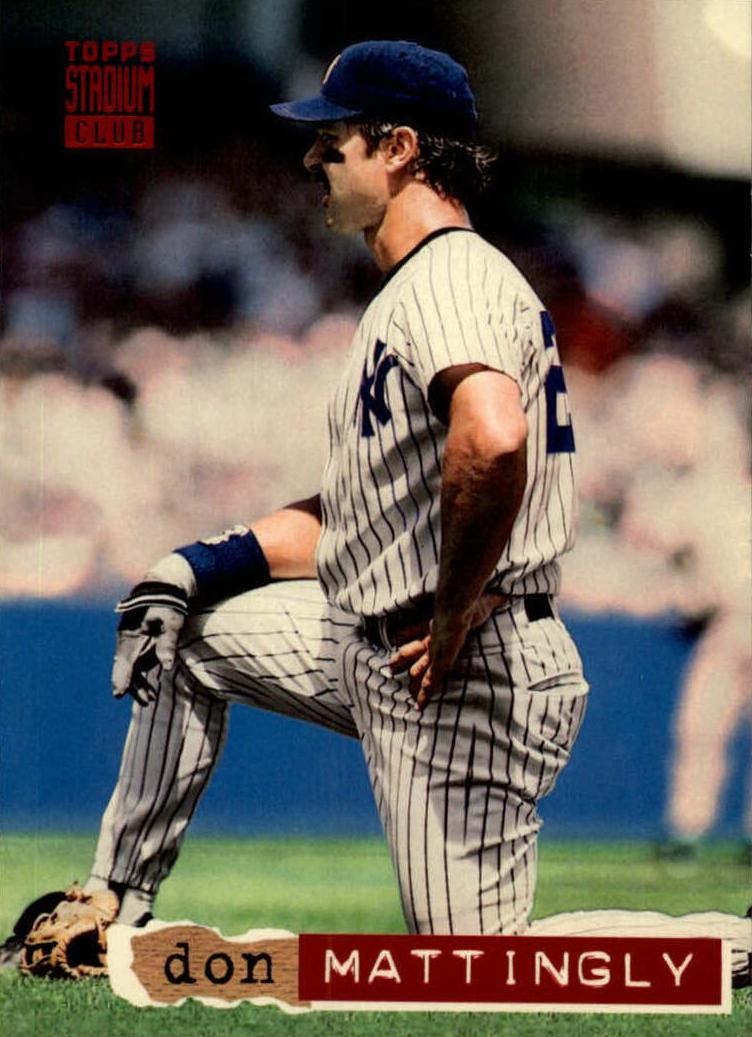 1994 Topps Stadium Club Baseball Don Mattingly #195 PSA 10