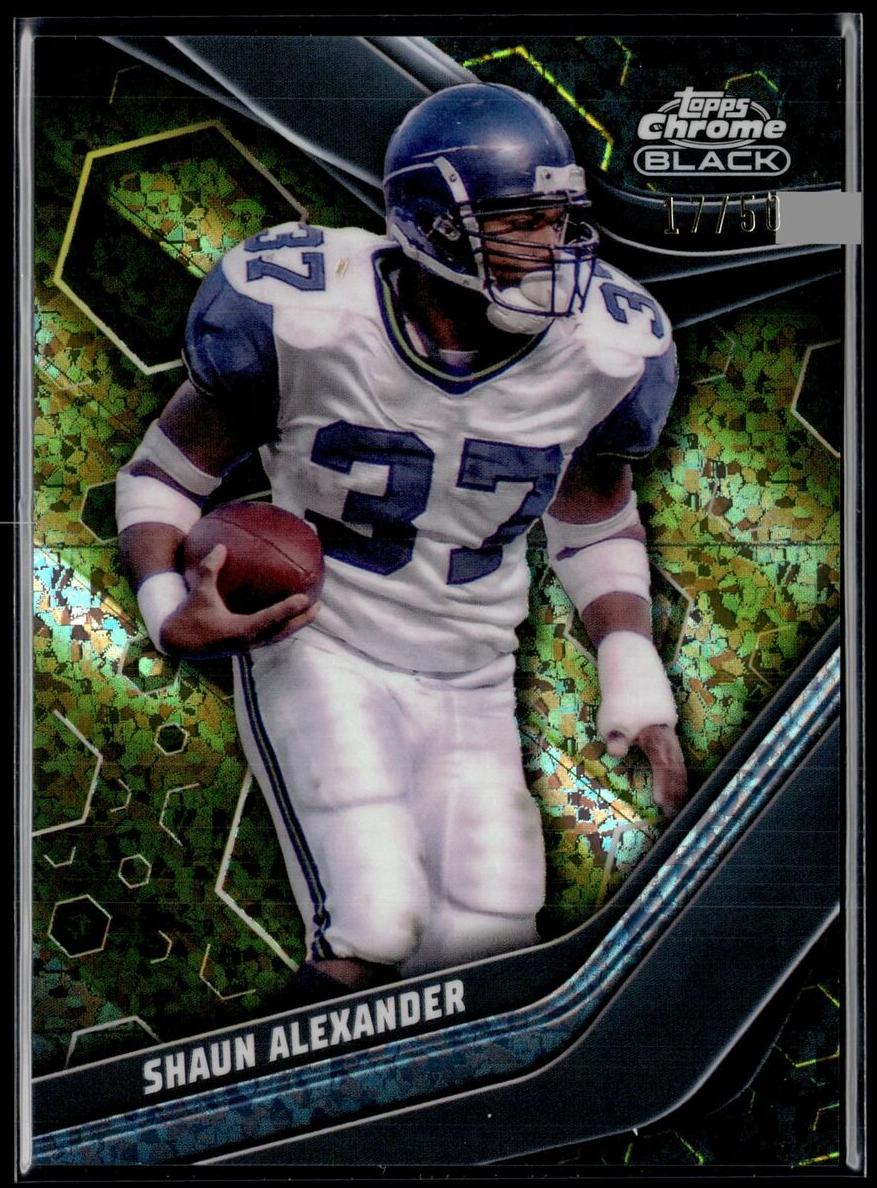 2023 Topps Composite Football Gold Refractor Shaun Alexander #147