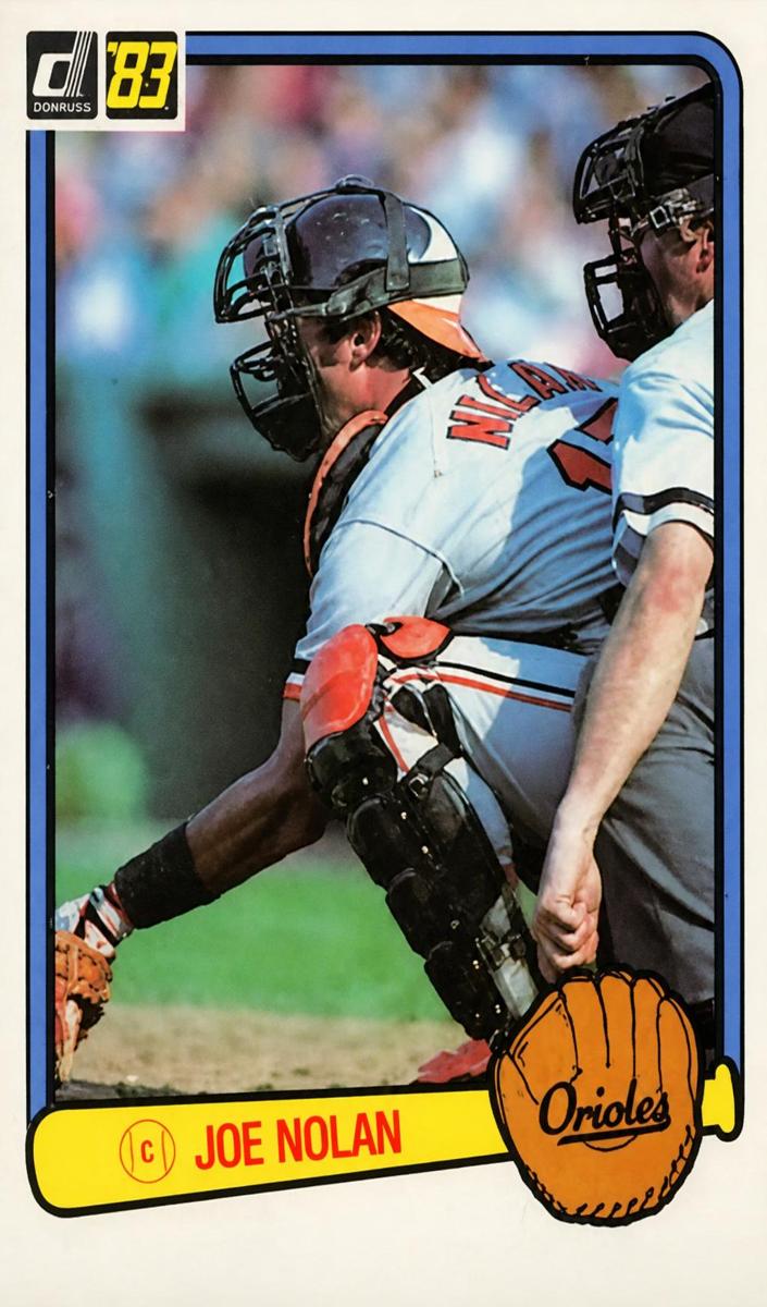1983 Donruss Baseball Joe Nolan #79 PSA 9