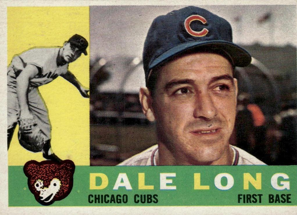 1960 Topps Baseball Dale Long #375