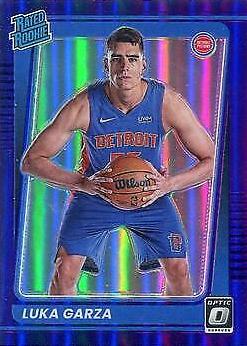 2021 Donruss Optic Basketball Purple Luka Garza #164