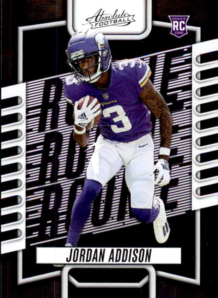 2023 Panini Absolute Football Jordan Addison #112 PSA 9