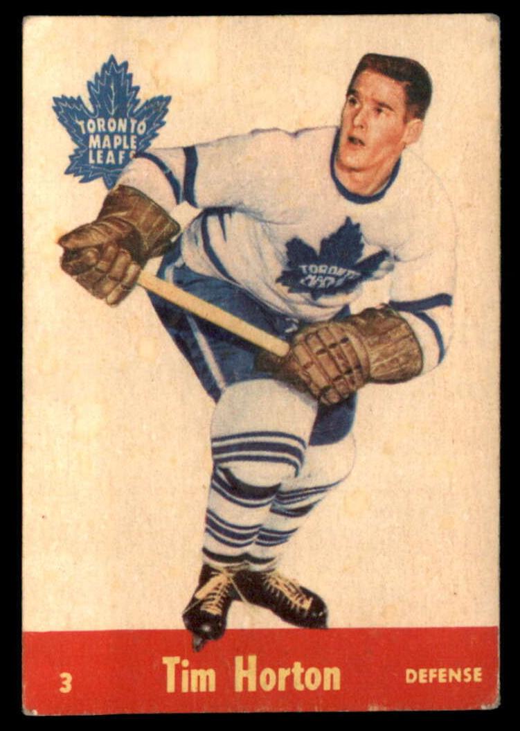 1955 Parkhurst Hockey Tim Horton #3