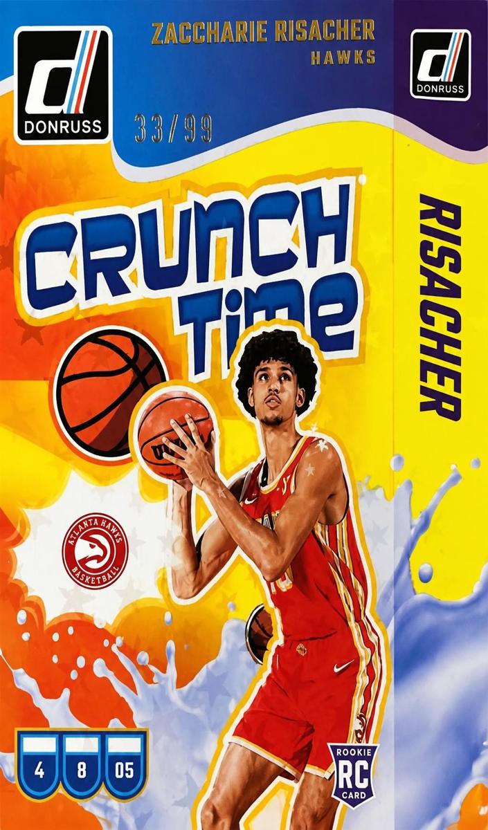 2024 Panini Donruss Basketball International Blue Stars Zaccharie Risacher #1