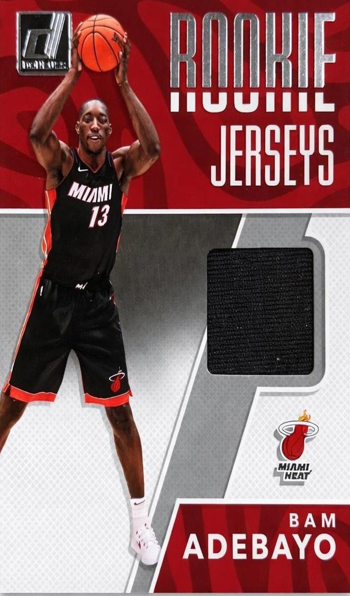 2017 Panini Donruss Basketball Prime Bam Adebayo #RJ-BA1