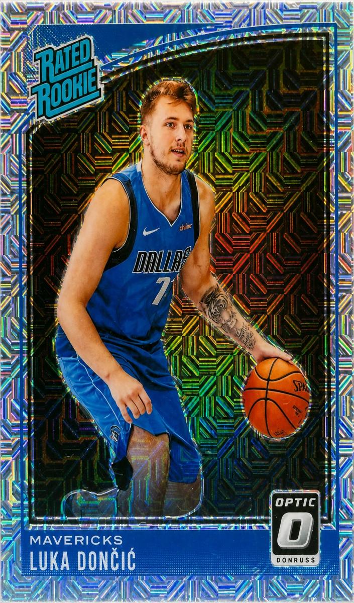2018 Donruss Optic Basketball Choice Luka Doncic #177 PSA 9