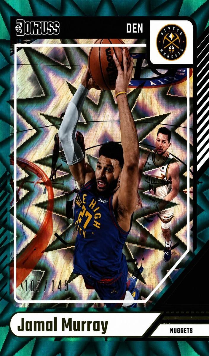 2024 Panini Donruss Basketball Teal Explosion Jamal Murray #62