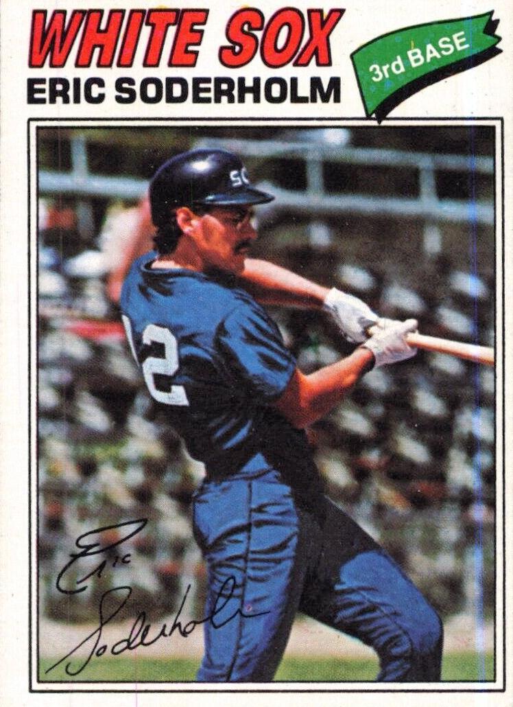 1977 Topps Baseball Eric Soderholm #273 PSA 9