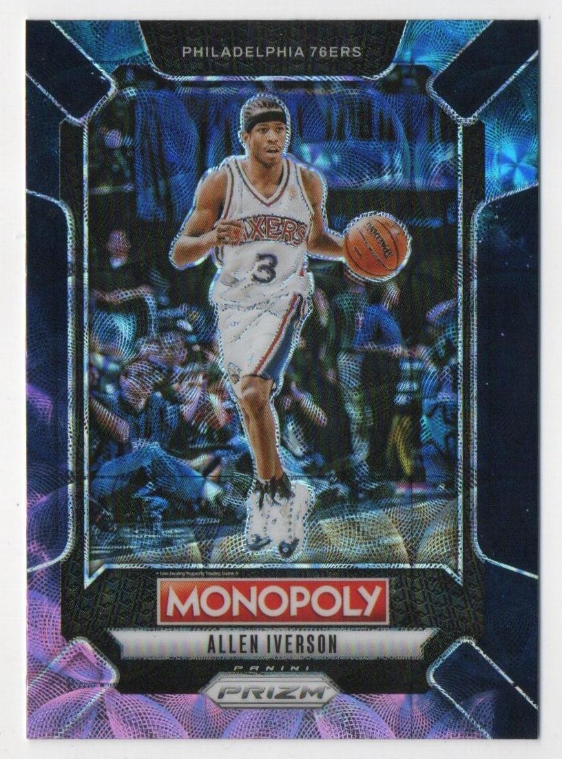 2024 Panini Prizm Monopoly Basketball Nebula Allen Iverson #LEG1