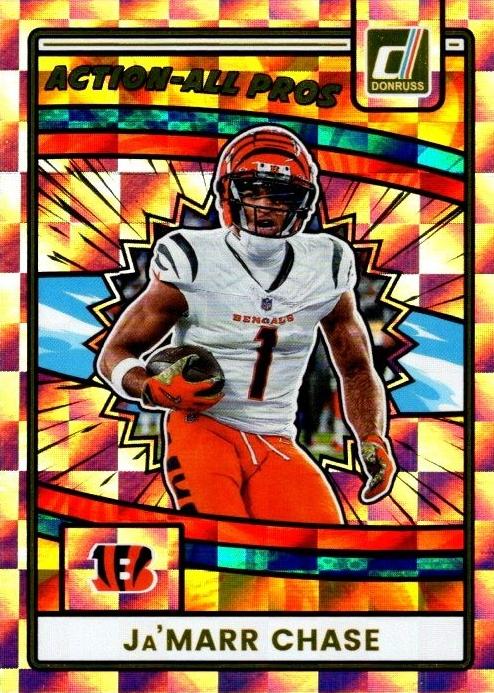 2025 Panini Donruss Football Ja'Marr Chase #AAP-JCH RAW Ungraded