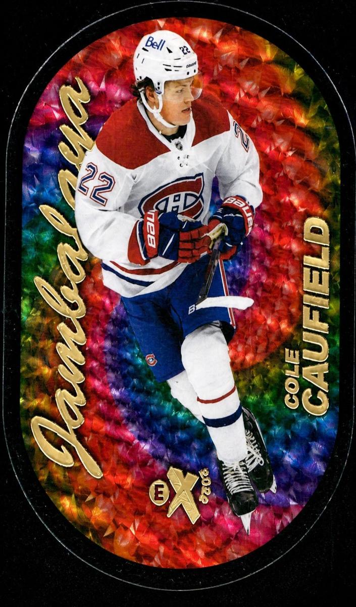2021 Skybox Metal Universe Hockey Cole Caufield #15 PSA 10