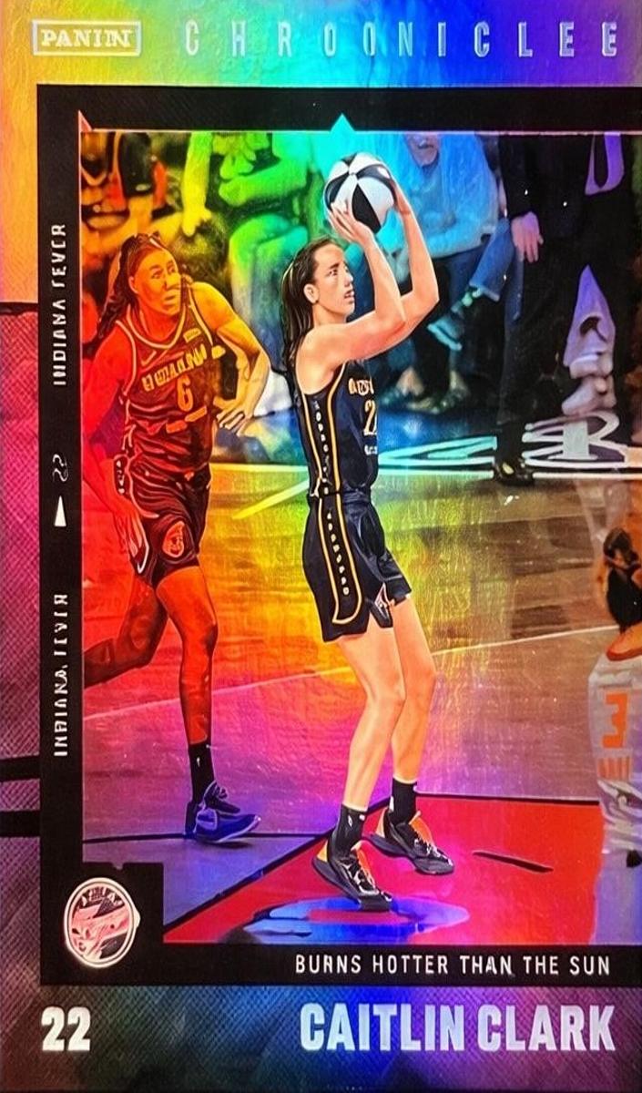 2025 Panini Caitlin Clark Chronicled Basketball Holo Caitlin Clark #28