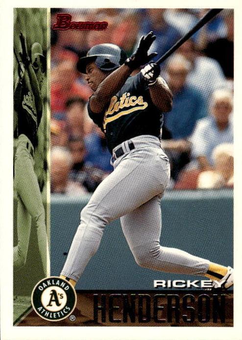 1995 Bowman Baseball Rickey Henderson #316