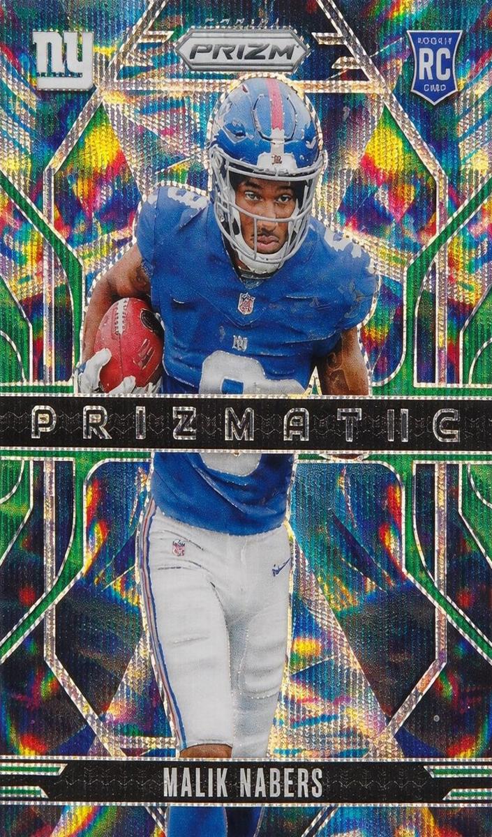 2024 Panini Prizm Football Green Wave Malik Nabers #13